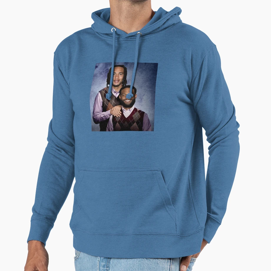 Cj Stroud Nico Collins Football Hoodie - Graphic Print Unisex - T-Shirt, Sweatshirt, Hoodie