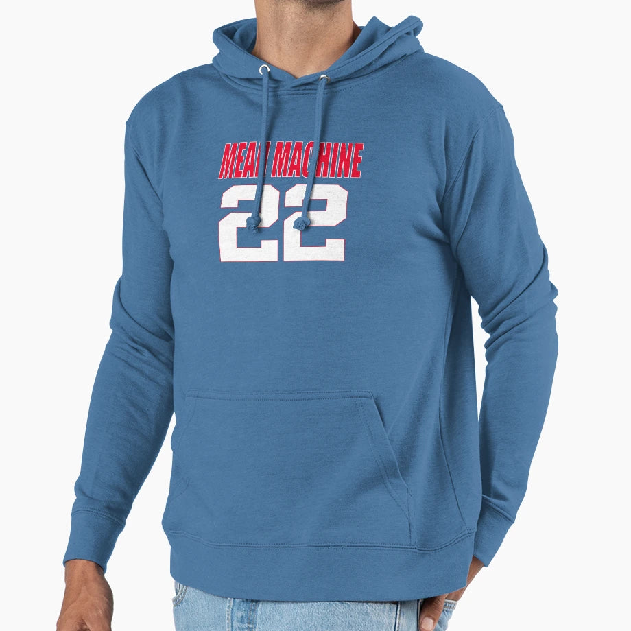 Mean Machine 22 Hoodie - Trendy Graphic for Adults - T-Shirt, Sweatshirt, Hoodie