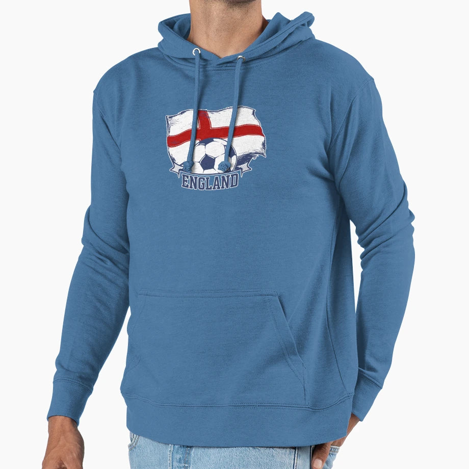 England Football Hoodie - Streetwear Style for Adults - T-Shirt, Sweatshirt, Hoodie