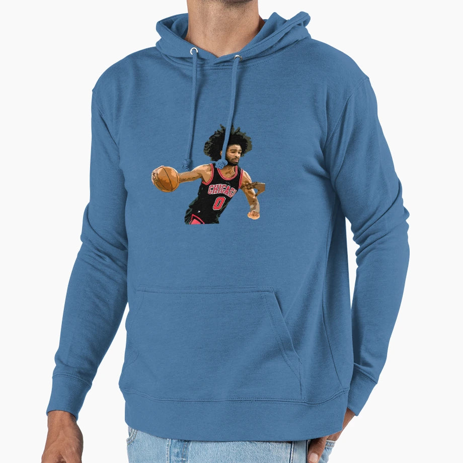 Coby White Hoodie - Casual Everyday Wear Men Women - T-Shirt, Sweatshirt, Hoodie