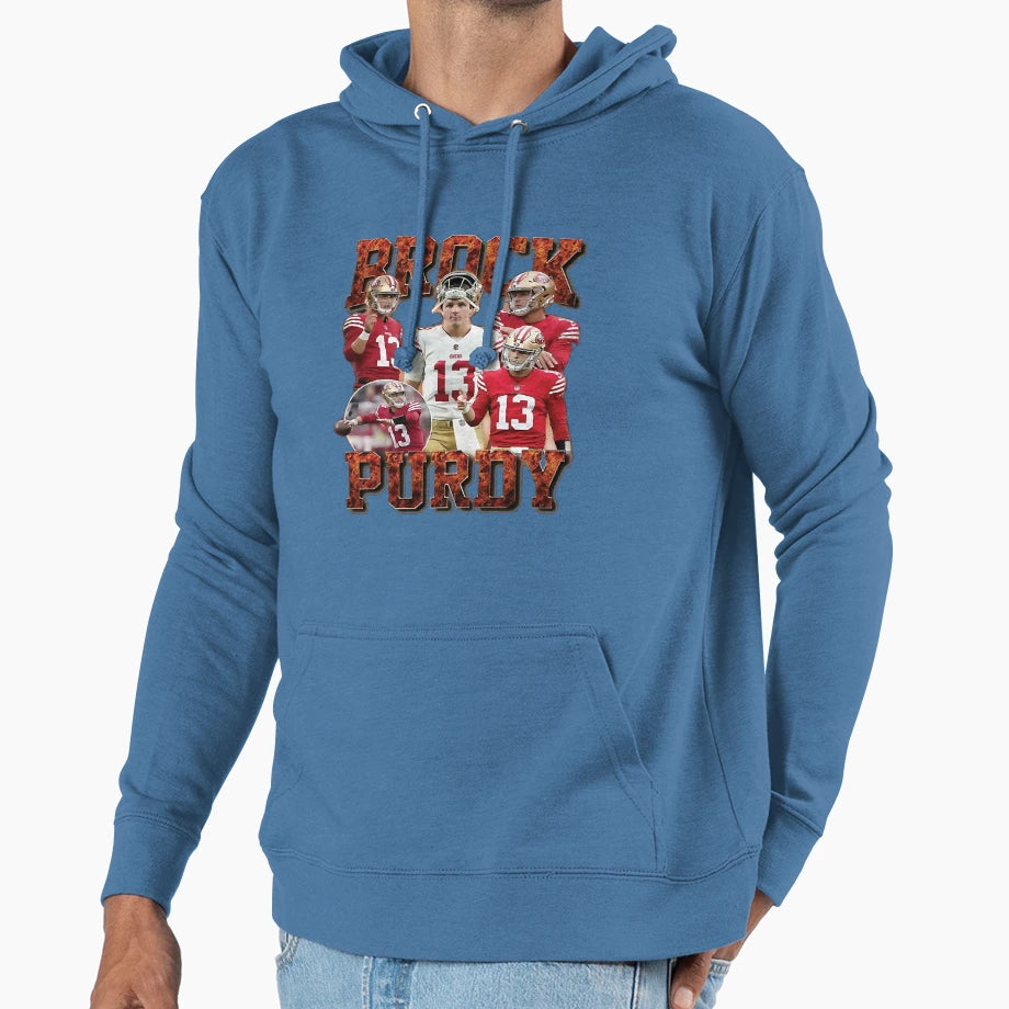 Blazing Purdy Hoodie - Custom Art Print Men Women - T-Shirt, Sweatshirt, Hoodie