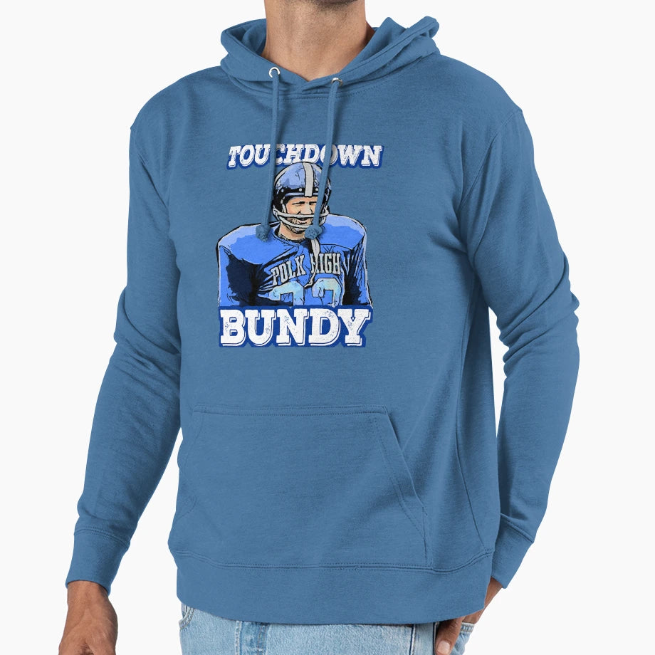 Touchdown Bundy Hoodie - Casual Everyday Wear for Adults - T-Shirt, Sweatshirt, Hoodie