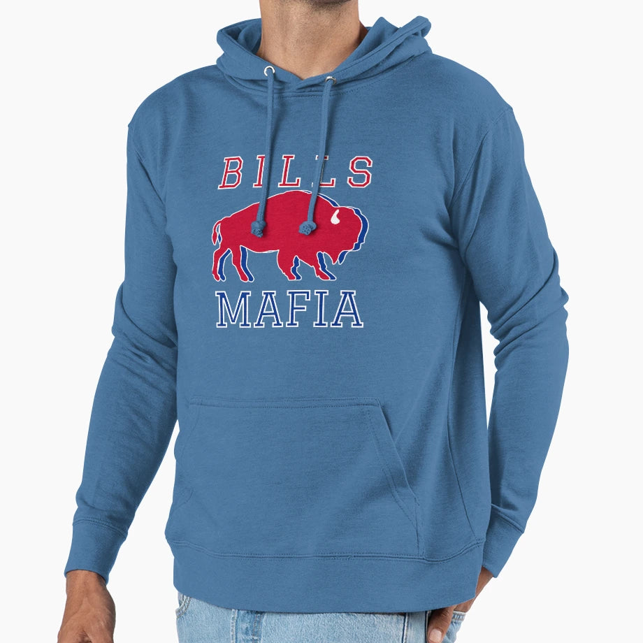Buffalo Bills Mafia New York Football Hoodie - Unique Graphic for Adults - T-Shirt, Sweatshirt, Hoodie