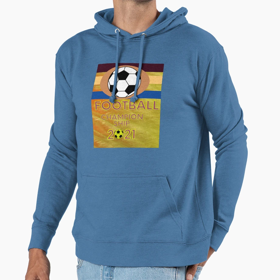 Football Game Mordan Championship Hoodie - Casual Everyday Wear Unisex - T-Shirt, Sweatshirt, Hoodie