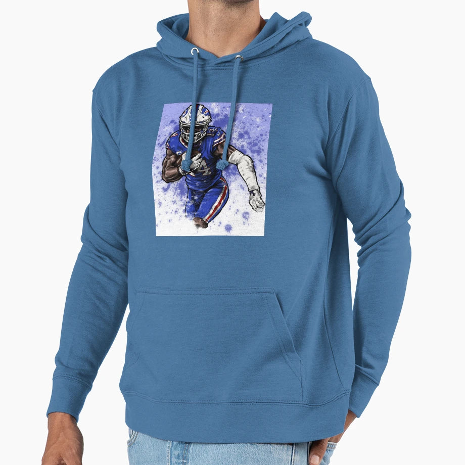 Diggs Running Full Hoodie - Novelty Apparel Unisex - T-Shirt, Sweatshirt, Hoodie