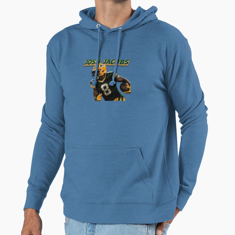 Josh Jacobs Tribute Hoodie - Minimalist Print Unisex - T-Shirt, Sweatshirt, Hoodie