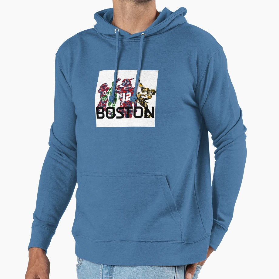 Boston Legends Hoodie - Fun Novelty Design Unisex - T-Shirt, Sweatshirt, Hoodie