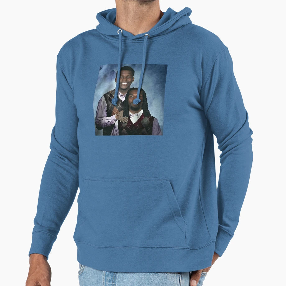 Anthony Edwards Minnesota And Naz Reid Hoodie - Streetwear Style Unisex - T-Shirt, Sweatshirt, Hoodie