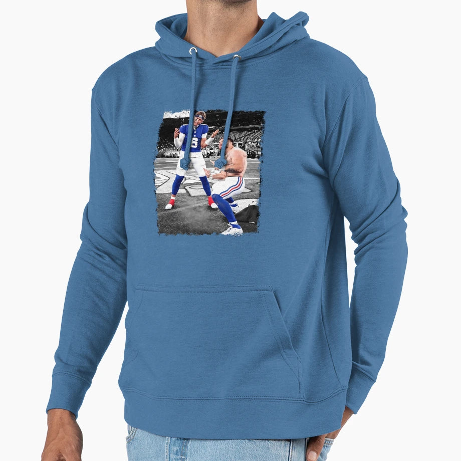 Jaxson Dart And Cam Skattebo New York Hoodie - Aesthetic Graphic Men Women - T-Shirt, Sweatshirt, Hoodie