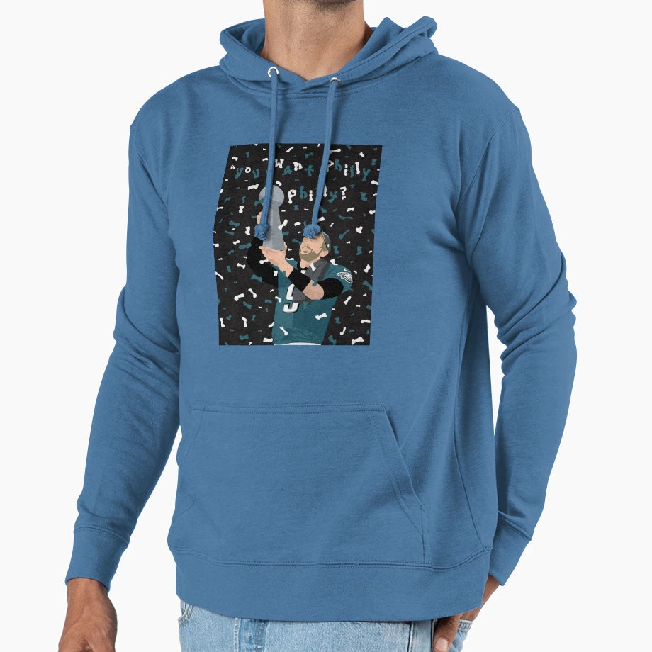 Philly Philly Hoodie - Novelty Apparel for Adults - T-Shirt, Sweatshirt, Hoodie