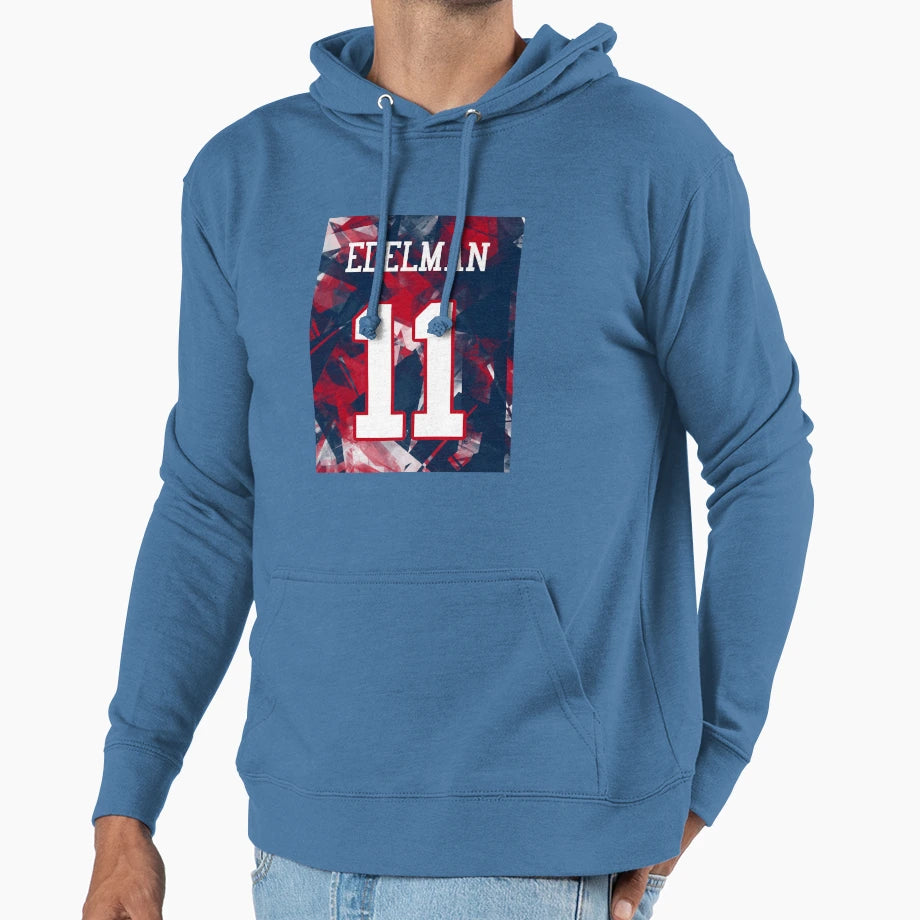 Julian Edelman Hoodie - Trendy Graphic for Adults - T-Shirt, Sweatshirt, Hoodie