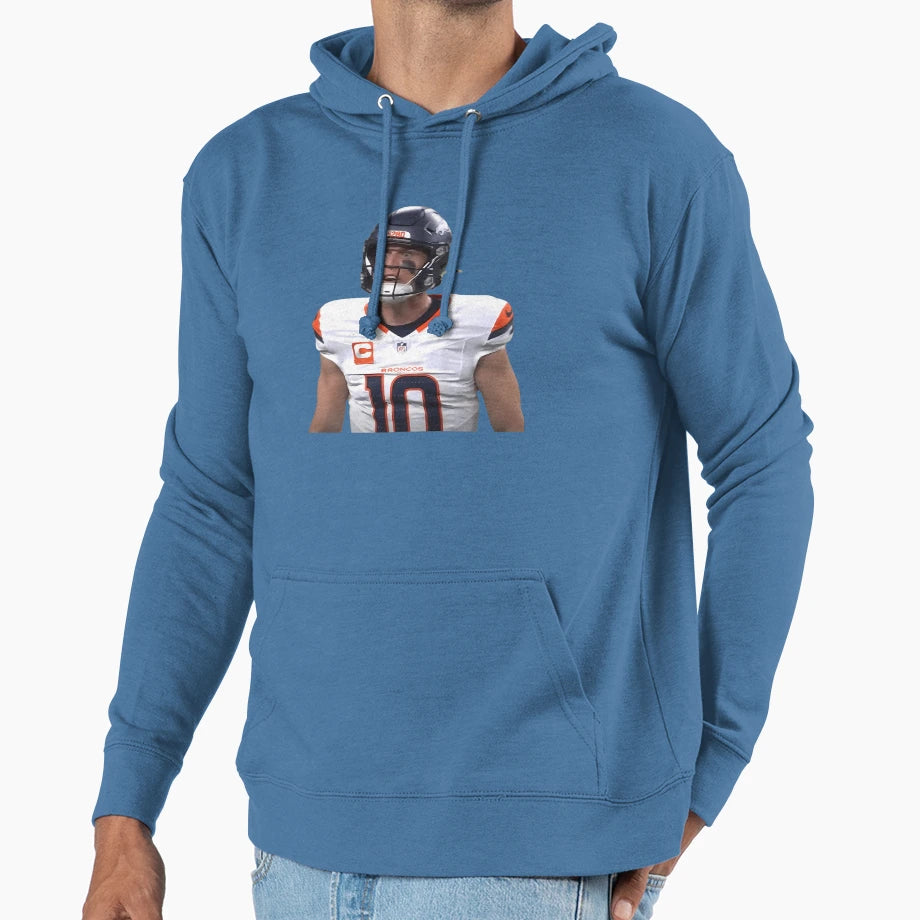Bo Nix Crazy Eyes Hoodie - Trendy Graphic Men Women - T-Shirt, Sweatshirt, Hoodie