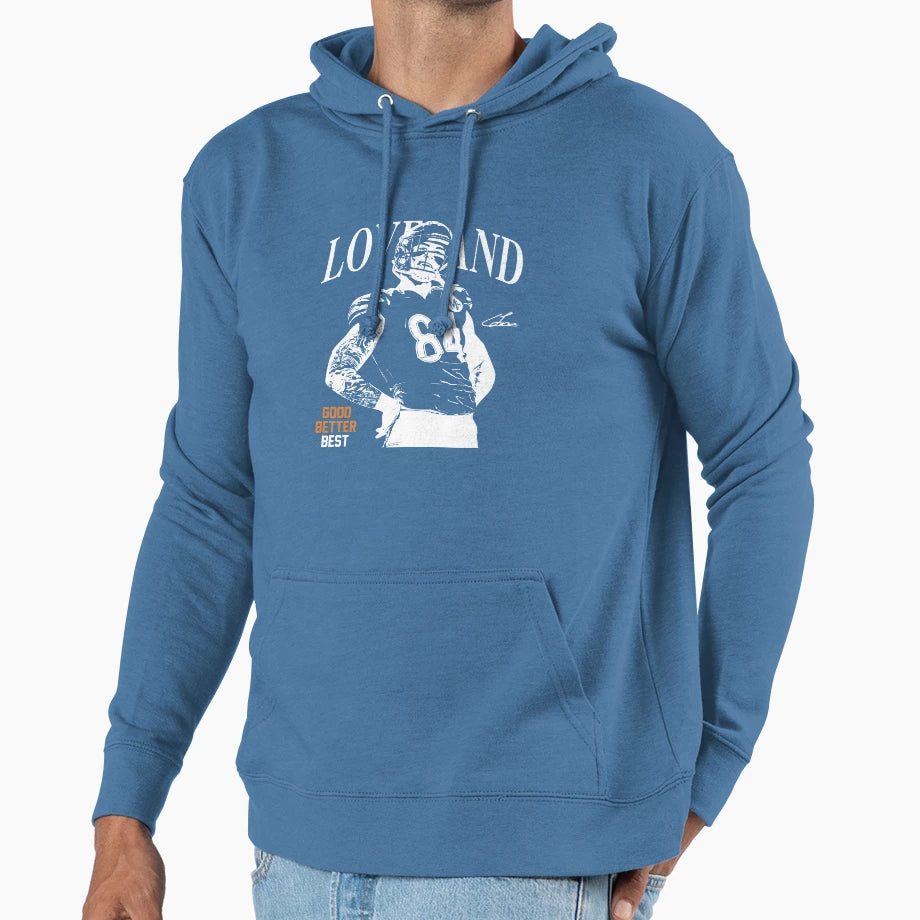 Colston Loveland Football Chicago Good Hoodie - Graphic Print Unisex - T-Shirt, Sweatshirt, Hoodie