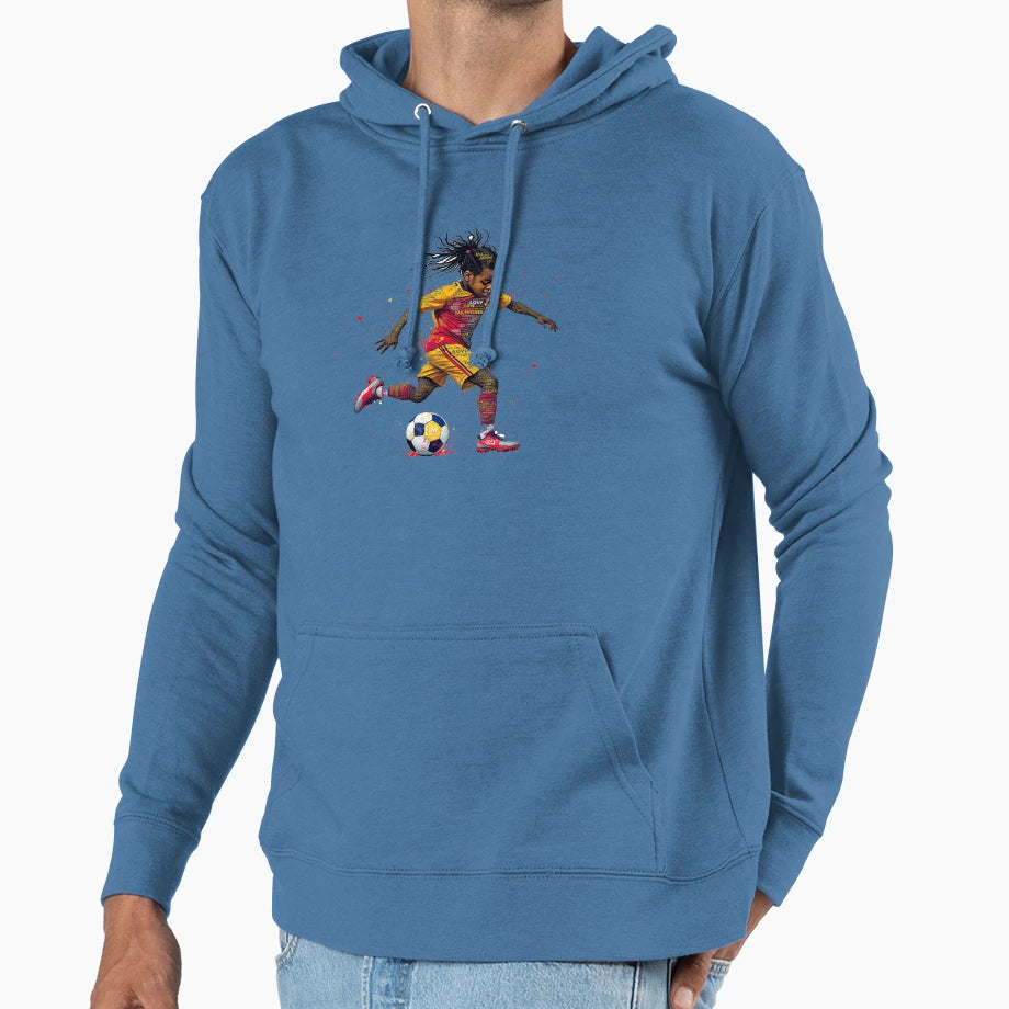 Passion Football Realization Victory Hoodie - Trendy Graphic for Adults - T-Shirt, Sweatshirt, Hoodie
