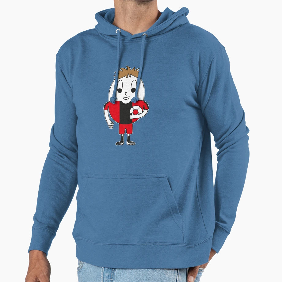 Soccer Player Egg Hoodie - Fun Novelty Design Unisex - T-Shirt, Sweatshirt, Hoodie