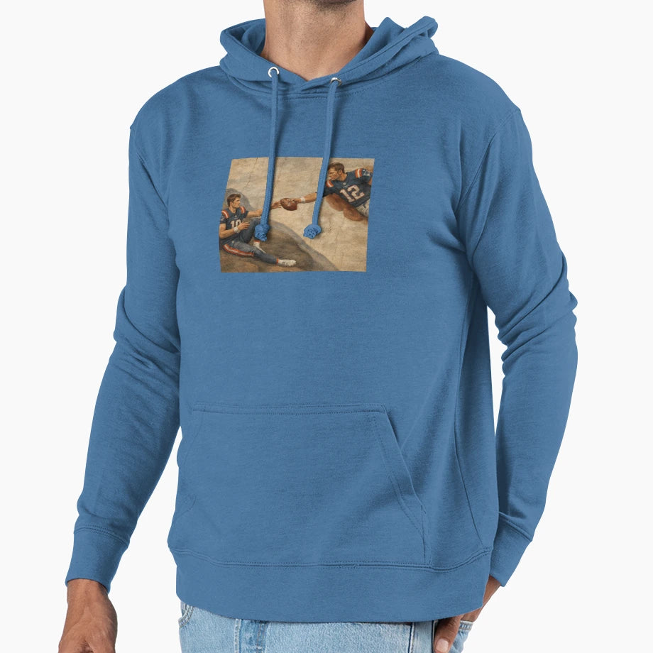 Creation TB And Drake Maye Hoodie - Unique Graphic Men Women - T-Shirt, Sweatshirt, Hoodie