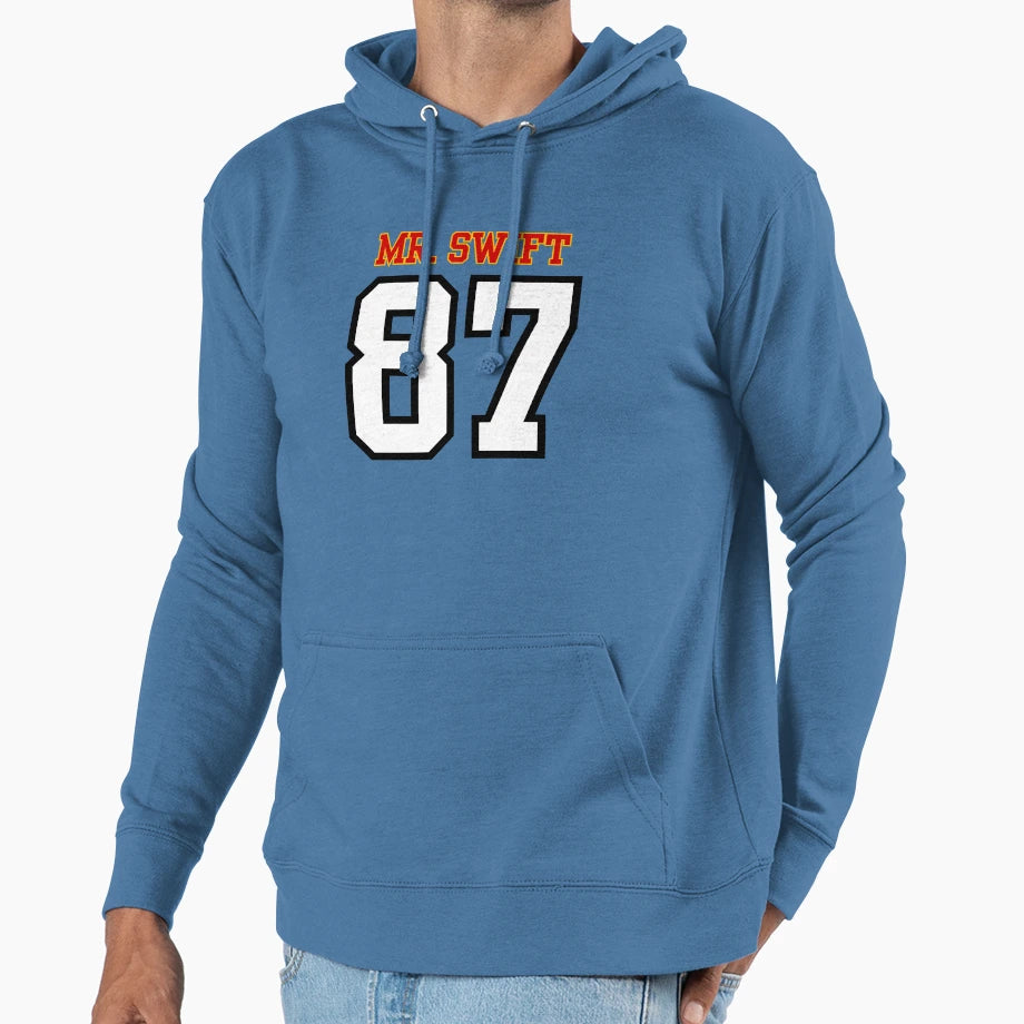 Mr Swift Kelce And Chiefs 87 Hoodie - Trendy Graphic Men Women - T-Shirt, Sweatshirt, Hoodie