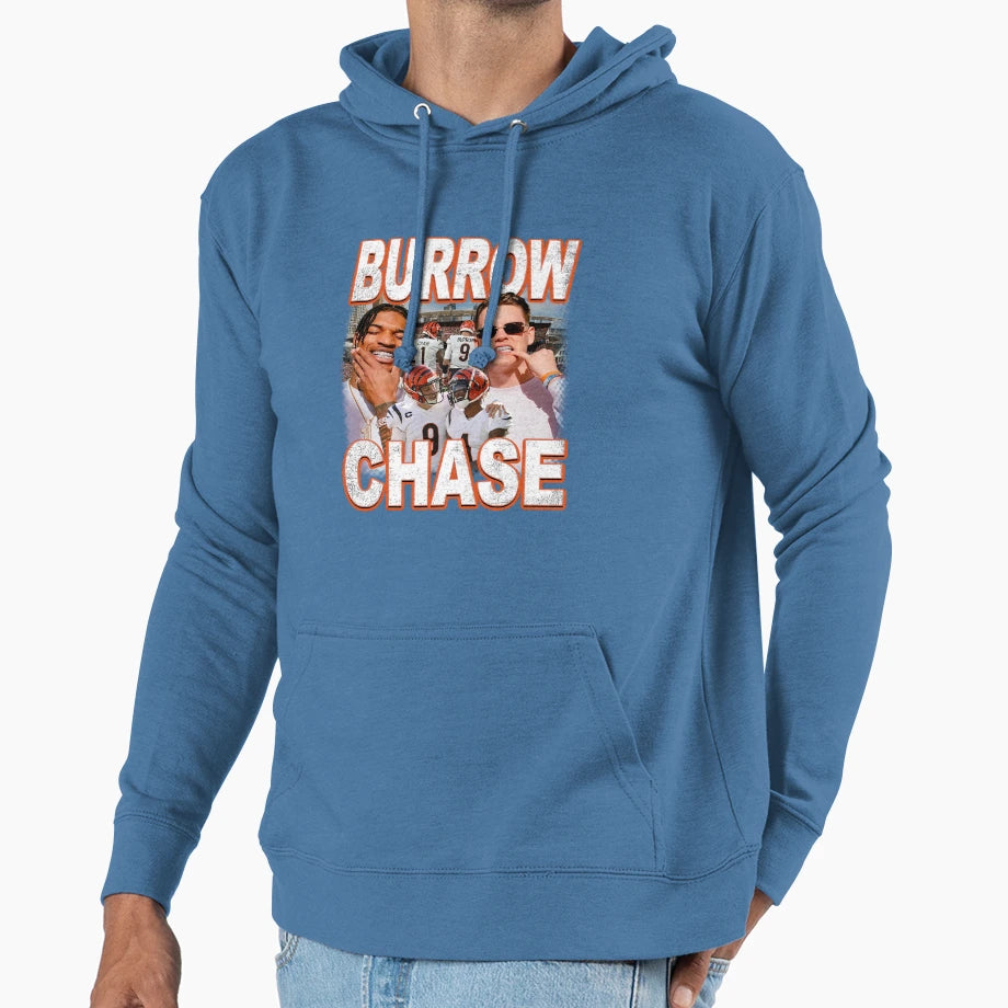 Jamarr Chase JB Grills Football Hoodie - Custom Art Print Men Women - T-Shirt, Sweatshirt, Hoodie