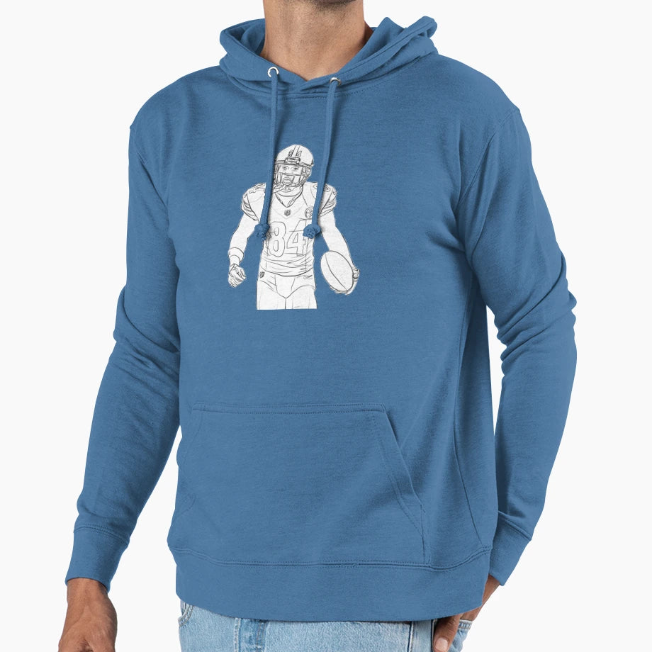 Antonio Brown Custom Nfl Sports Hoodie - Streetwear Style Men Women - T-Shirt, Sweatshirt, Hoodie