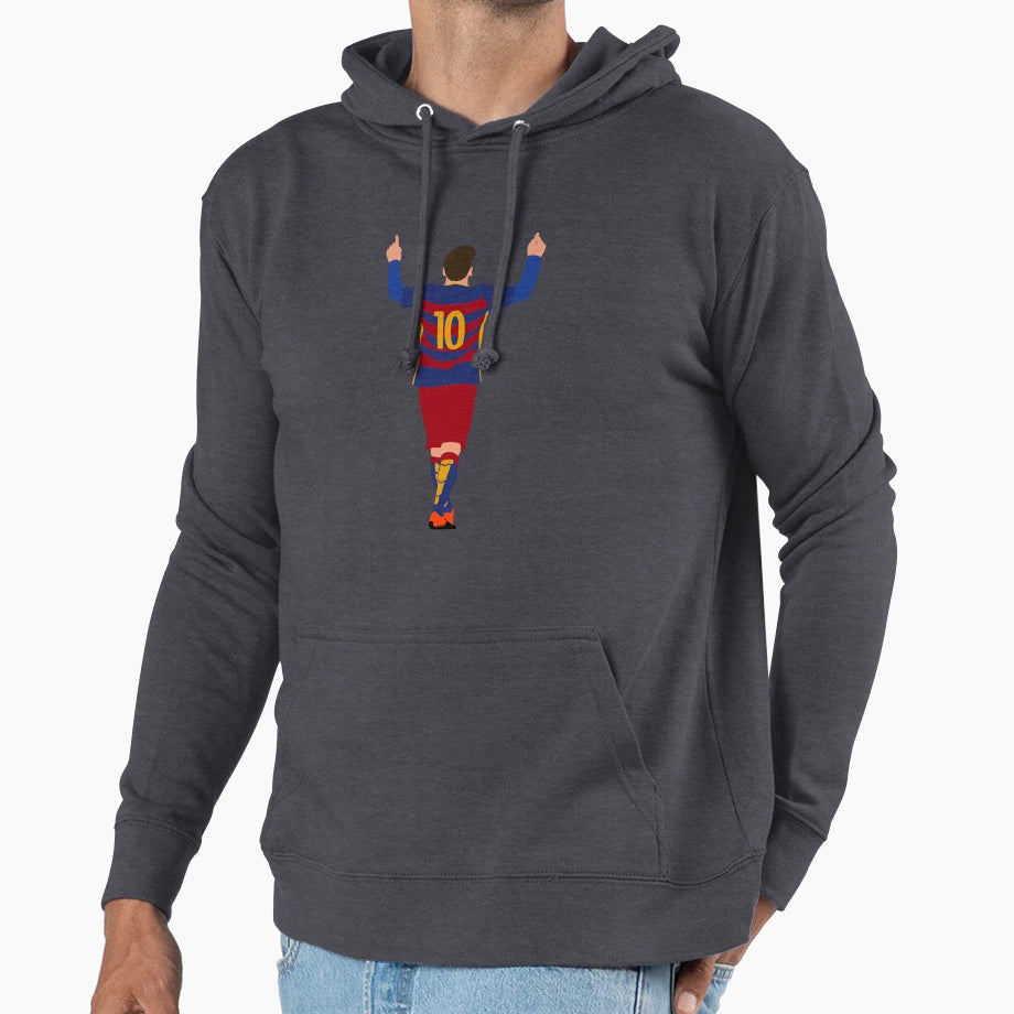 Lionel Messi Fc Barcelona S14 Hoodie - Minimalist Print Men Women - T-Shirt, Sweatshirt, Hoodie