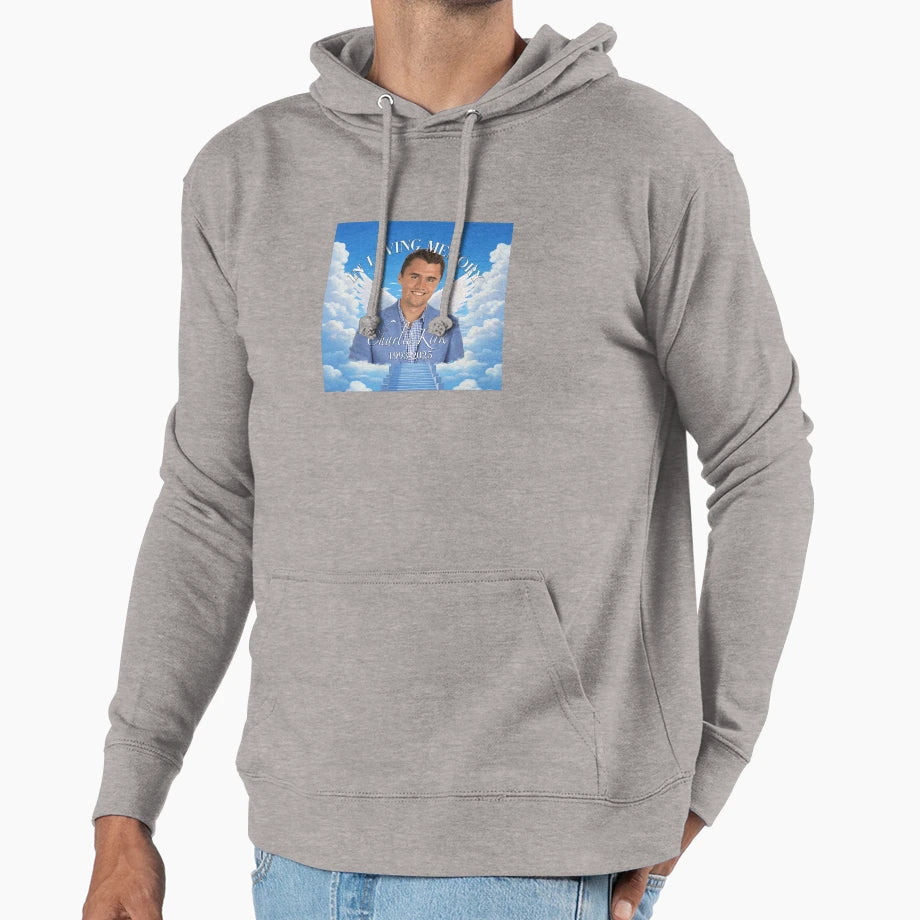 Charlie Kirk Memorial Hoodie - Aesthetic Graphic Men Women - T-Shirt, Sweatshirt, Hoodie