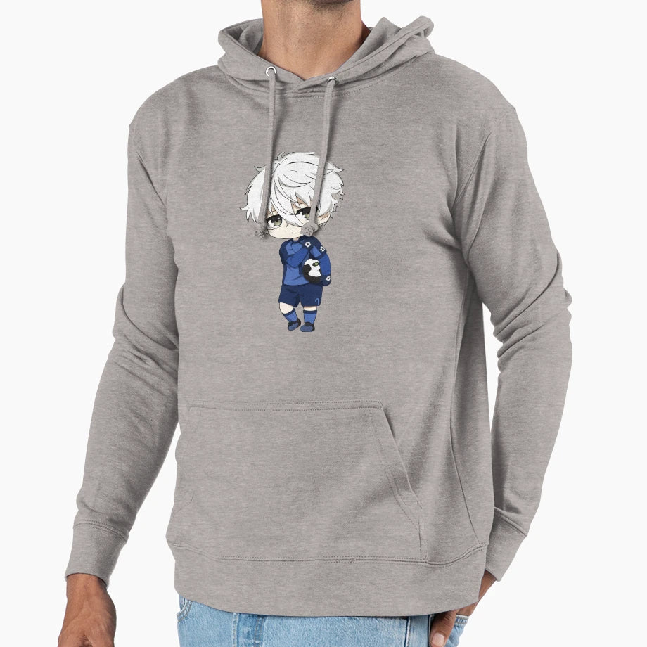 Seishiro Nagi Blue Lock Anime Hoodie - Streetwear Style for Adults - T-Shirt, Sweatshirt, Hoodie