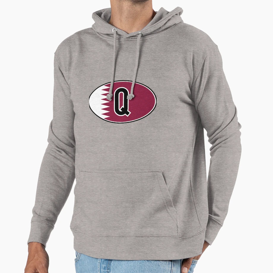 Qatar International Vehicle Code Hoodie - Unique Graphic for Adults - T-Shirt, Sweatshirt, Hoodie