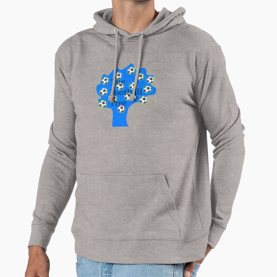 Football Tree Hoodie - Aesthetic Graphic Men Women - T-Shirt, Sweatshirt, Hoodie