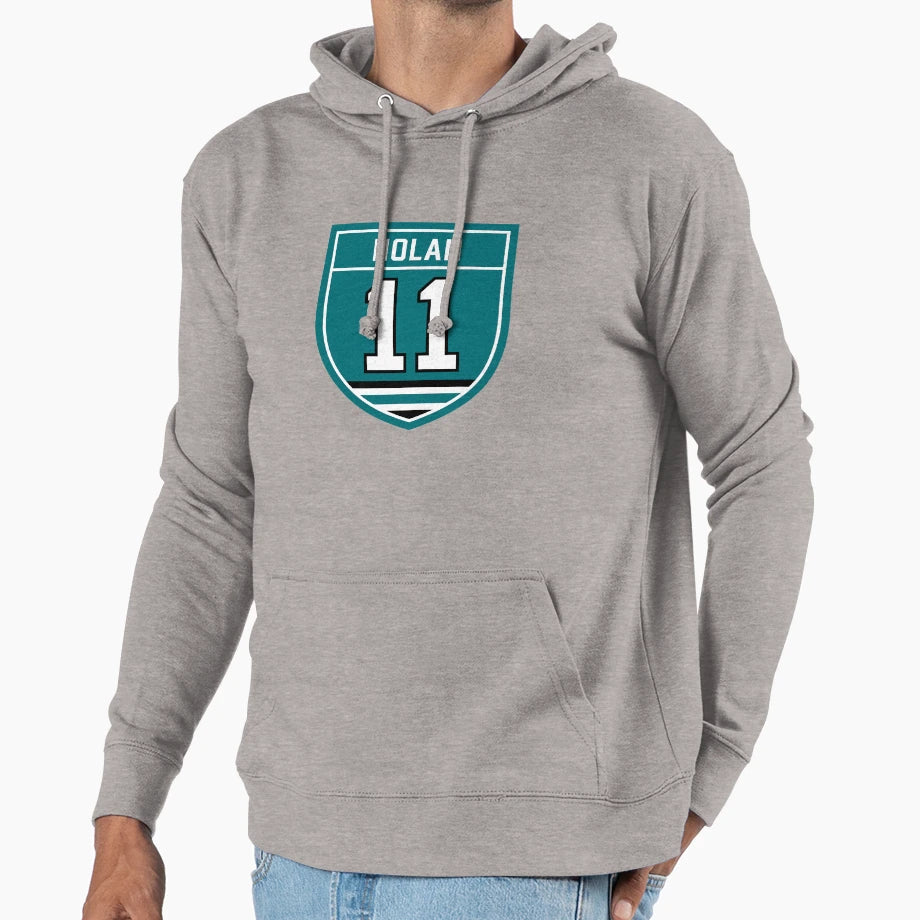 Nolan 11 Emblem Hoodie - Casual Everyday Wear Unisex - T-Shirt, Sweatshirt, Hoodie