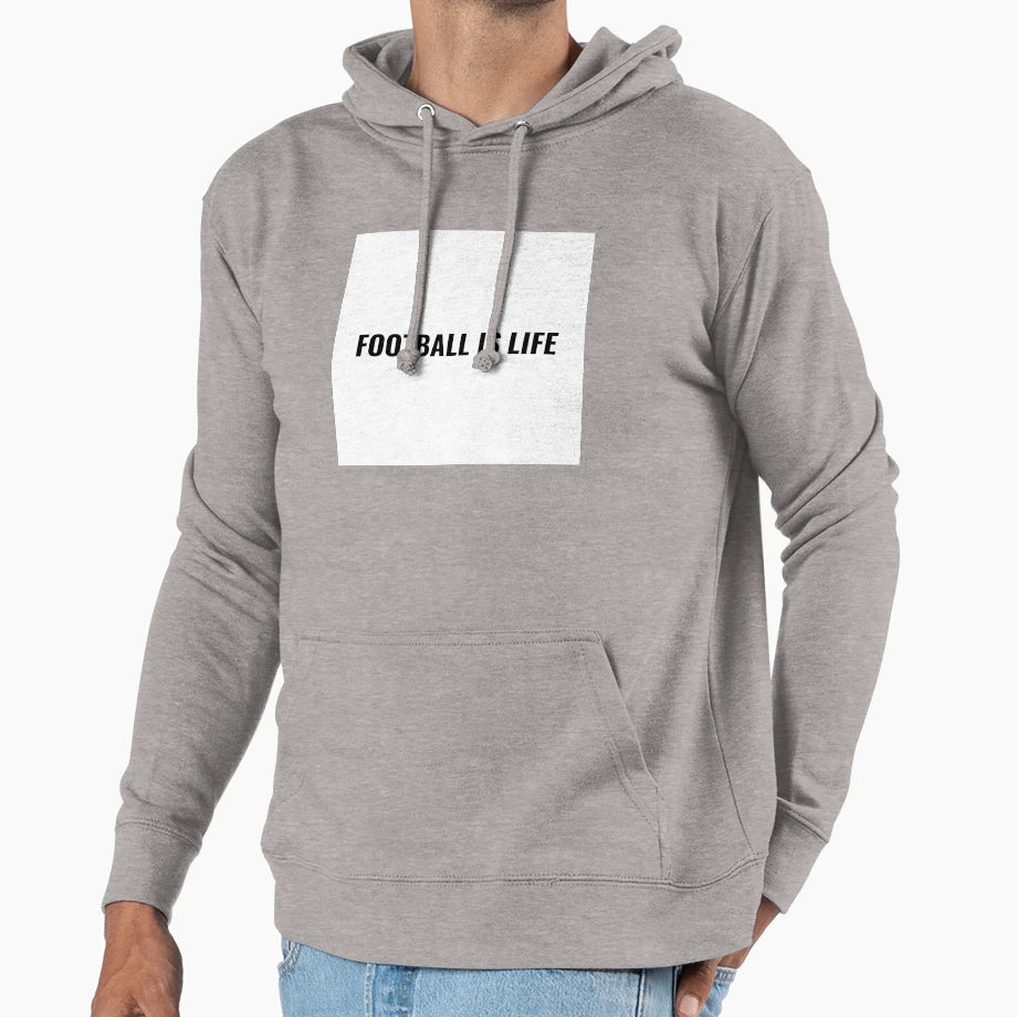 Football Is Life Football Lover T-Shirt - Fun Novelty Design Men Women - T-Shirt, Sweatshirt, Hoodie