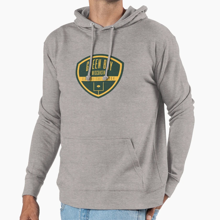 Green Bay Football Hoodie - Aesthetic Graphic for Adults - T-Shirt, Sweatshirt, Hoodie