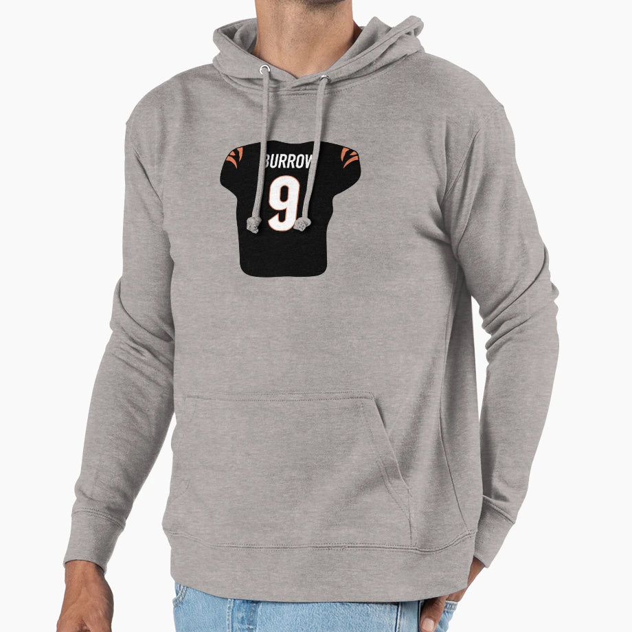 JB Jersey Hoodie - Minimalist Print Men Women - T-Shirt, Sweatshirt, Hoodie