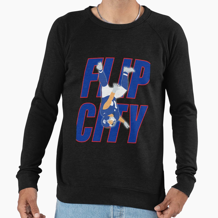 Cam Skattebo Flip City Ny Giants Sweatshirt - Unique Graphic for Adults - T-Shirt, Sweatshirt, Hoodie