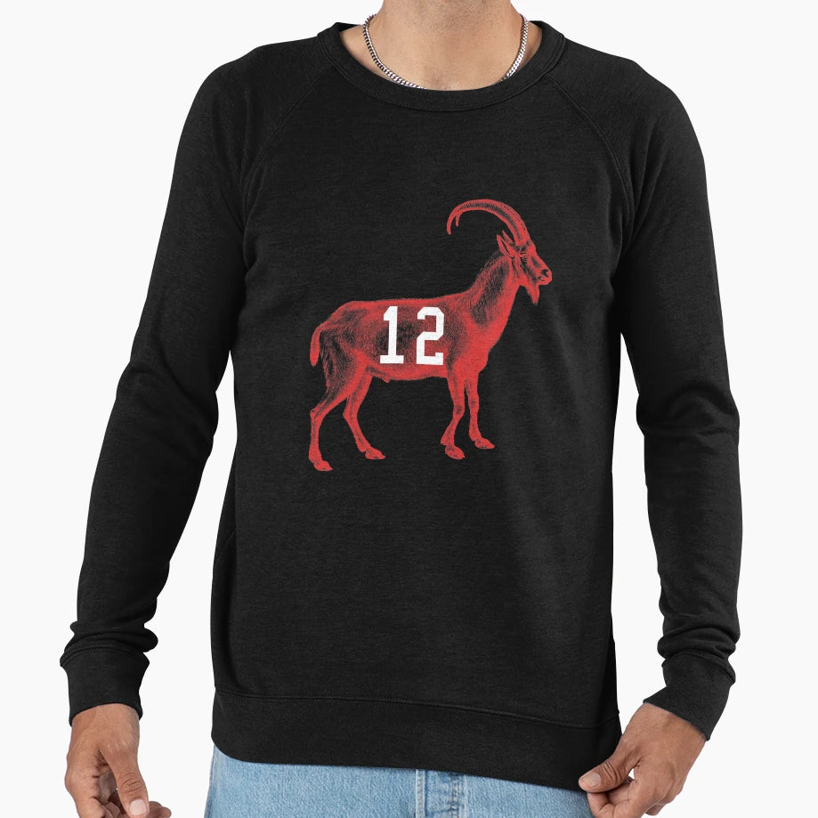 Tampa Bay Goat 12 Essentials Sweatshirt - Fun Novelty Design Men Women - T-Shirt, Sweatshirt, Hoodie