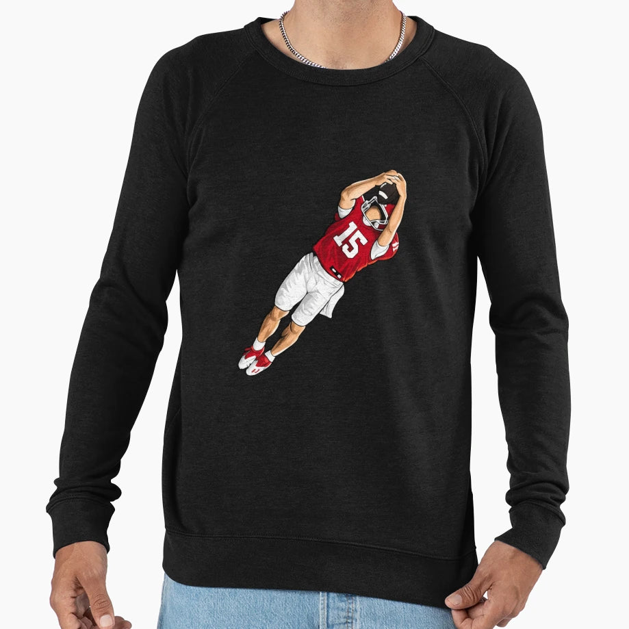 Fernando Mendoza Catch Superhero Sweatshirt - Graphic Print for Adults - T-Shirt, Sweatshirt, Hoodie
