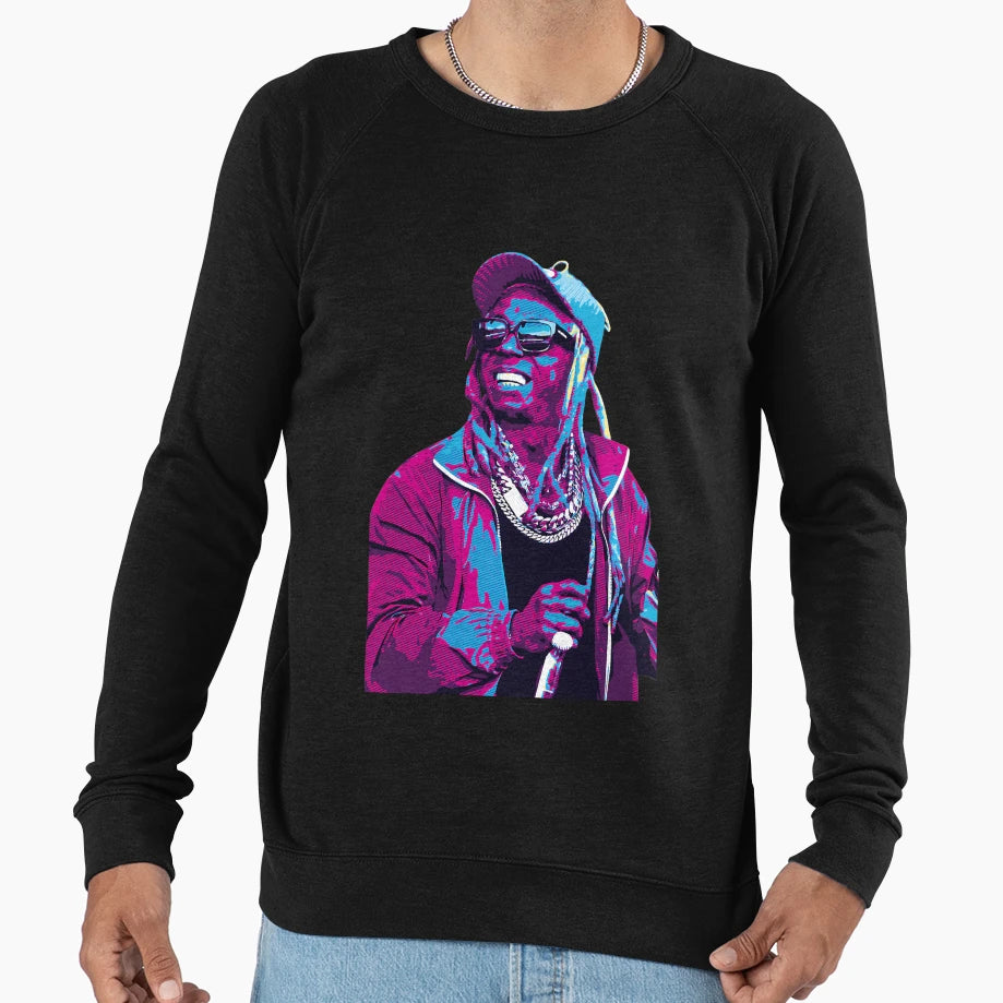 Lil Wayne Sweatshirt - Minimalist Print for Adults - T-Shirt, Sweatshirt, Hoodie