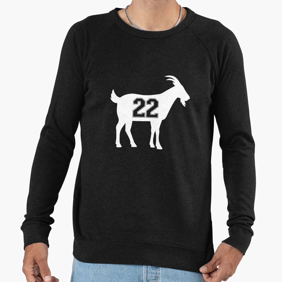 Goat 22 G O T Number Twenty Two Sweatshirt - Unique Graphic for Adults - T-Shirt, Sweatshirt, Hoodie