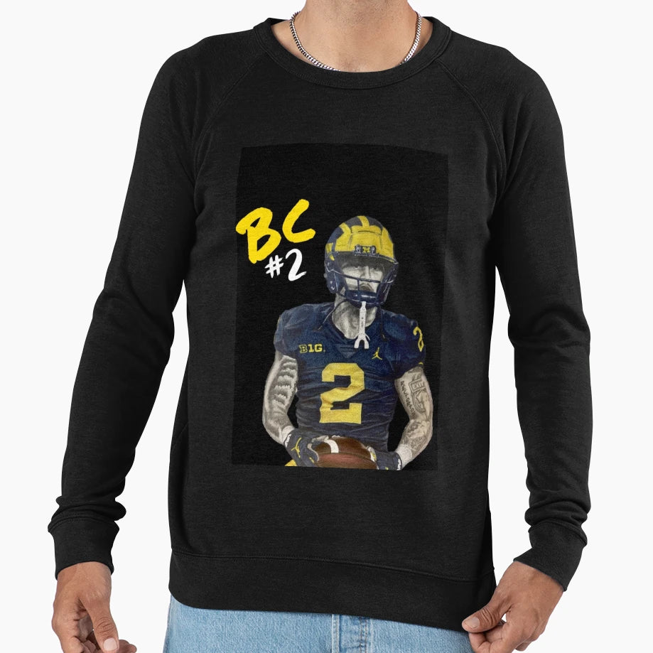 Blake Corum Signature Sweatshirt - Trendy Graphic Unisex - T-Shirt, Sweatshirt, Hoodie