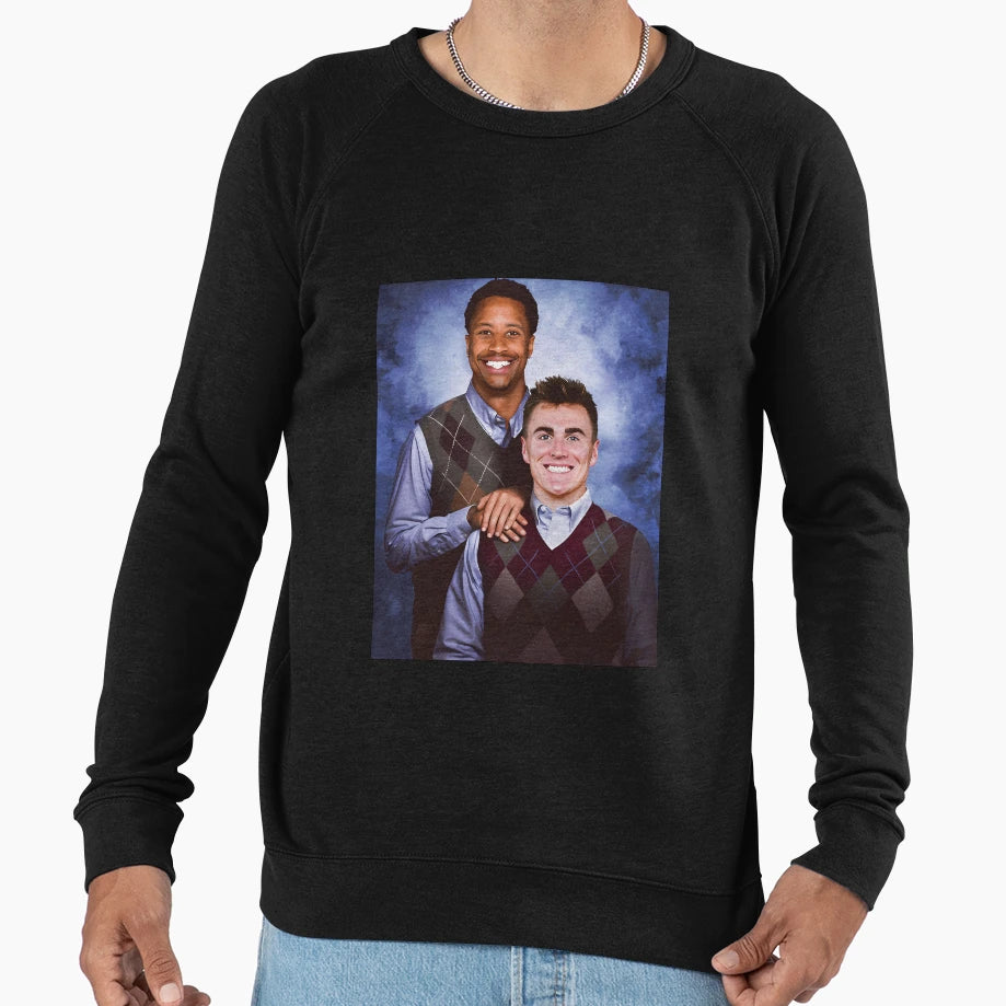 Bo Nix Courtland Sutton Step Brothers Sweatshirt - Graphic Print Unisex - T-Shirt, Sweatshirt, Hoodie