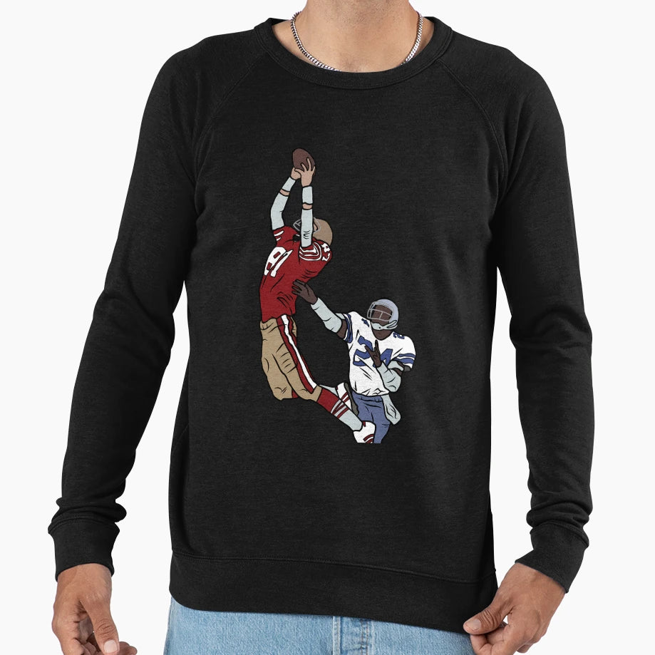 Dwight Clark Catch Sweatshirt - Streetwear Style Men Women - T-Shirt, Sweatshirt, Hoodie
