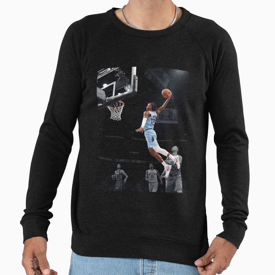 Ja Morant Sweatshirt - Aesthetic Graphic Men Women - T-Shirt, Sweatshirt, Hoodie
