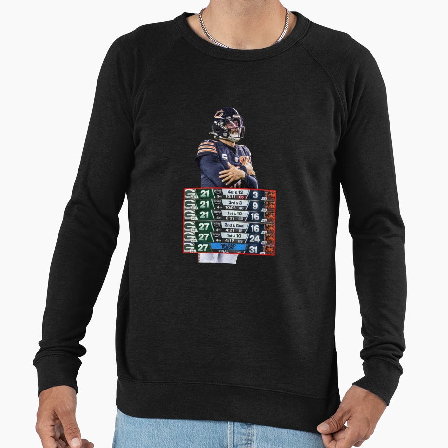 Chicago Bears Beat Packers Sweatshirt - Streetwear Style Unisex - T-Shirt, Sweatshirt, Hoodie