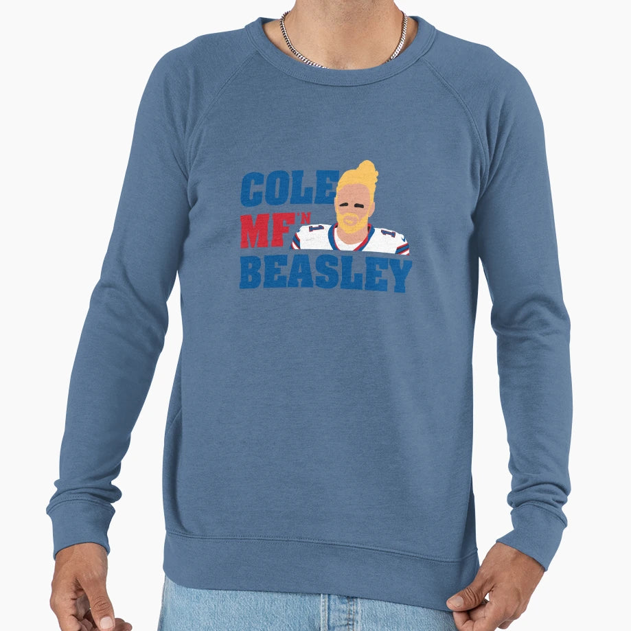 Mfn Beasley Sweatshirt - Minimalist Print Unisex - T-Shirt, Sweatshirt, Hoodie