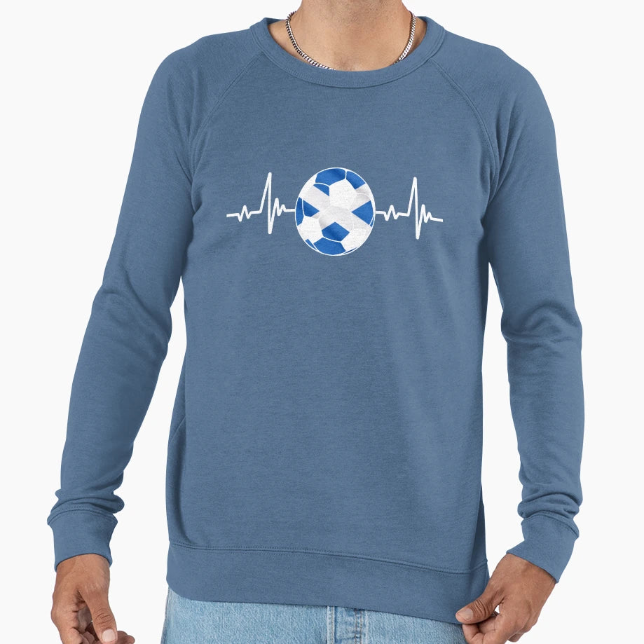 Football Scotland Sweatshirt - Fun Novelty Design for Adults - T-Shirt, Sweatshirt, Hoodie