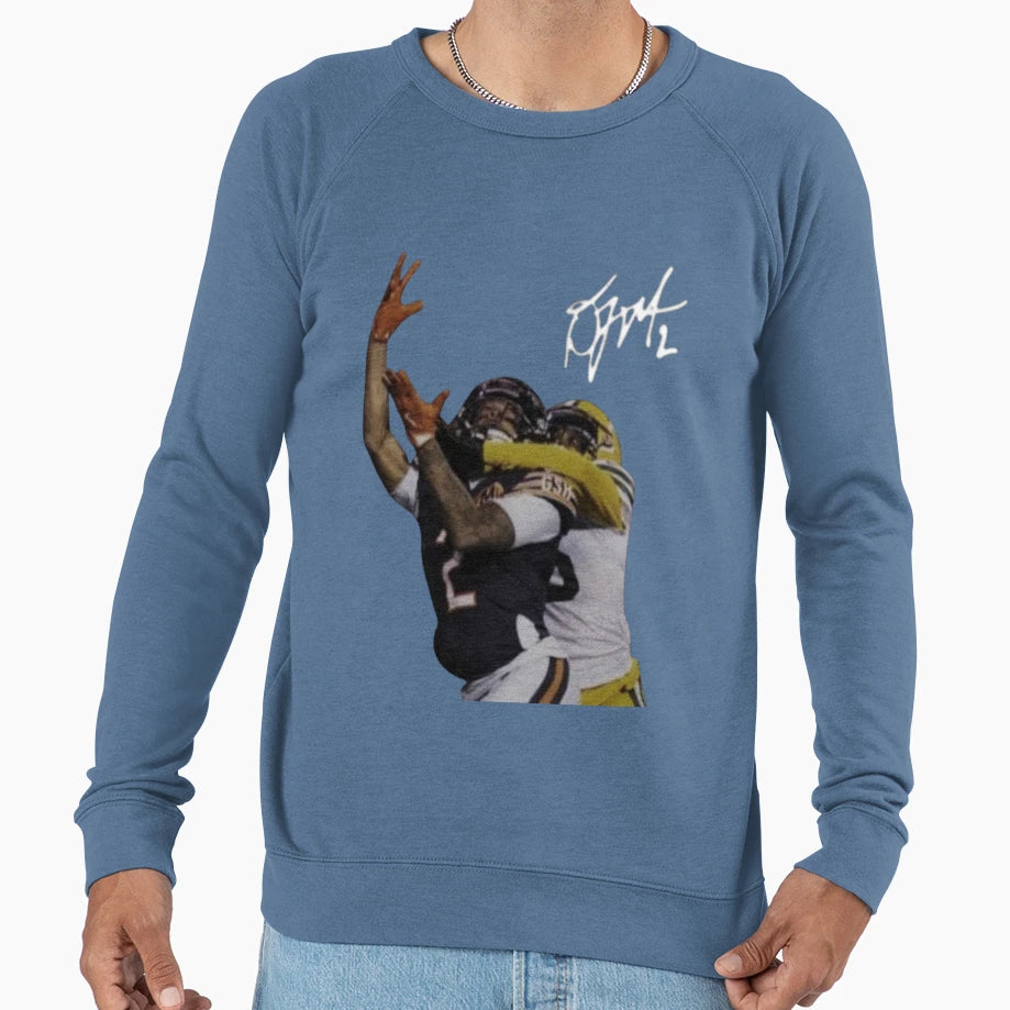 Dj Moore Chicago Bears Head Tap Sweatshirt - Streetwear Style Unisex - T-Shirt, Sweatshirt, Hoodie