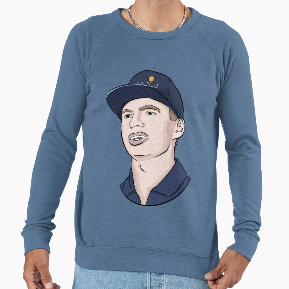Max Verstappen Sweatshirt - Unique Graphic for Adults - T-Shirt, Sweatshirt, Hoodie