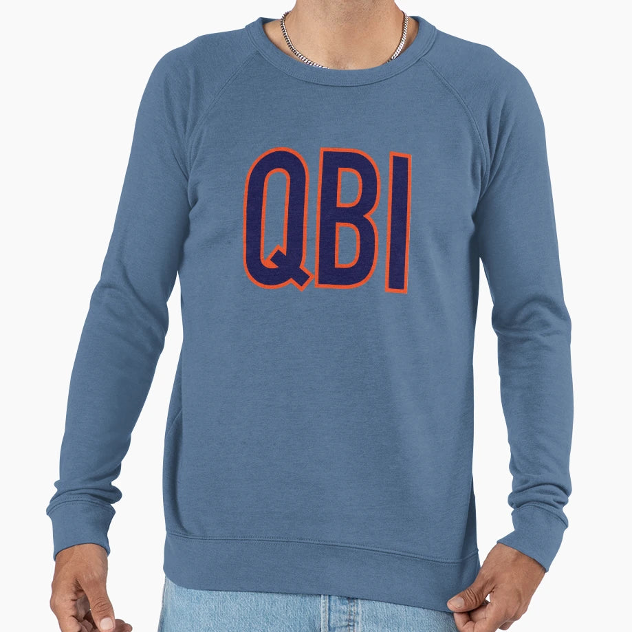 Qb1 Chicago Bears Navy Sweatshirt - Trendy Graphic for Adults - T-Shirt, Sweatshirt, Hoodie