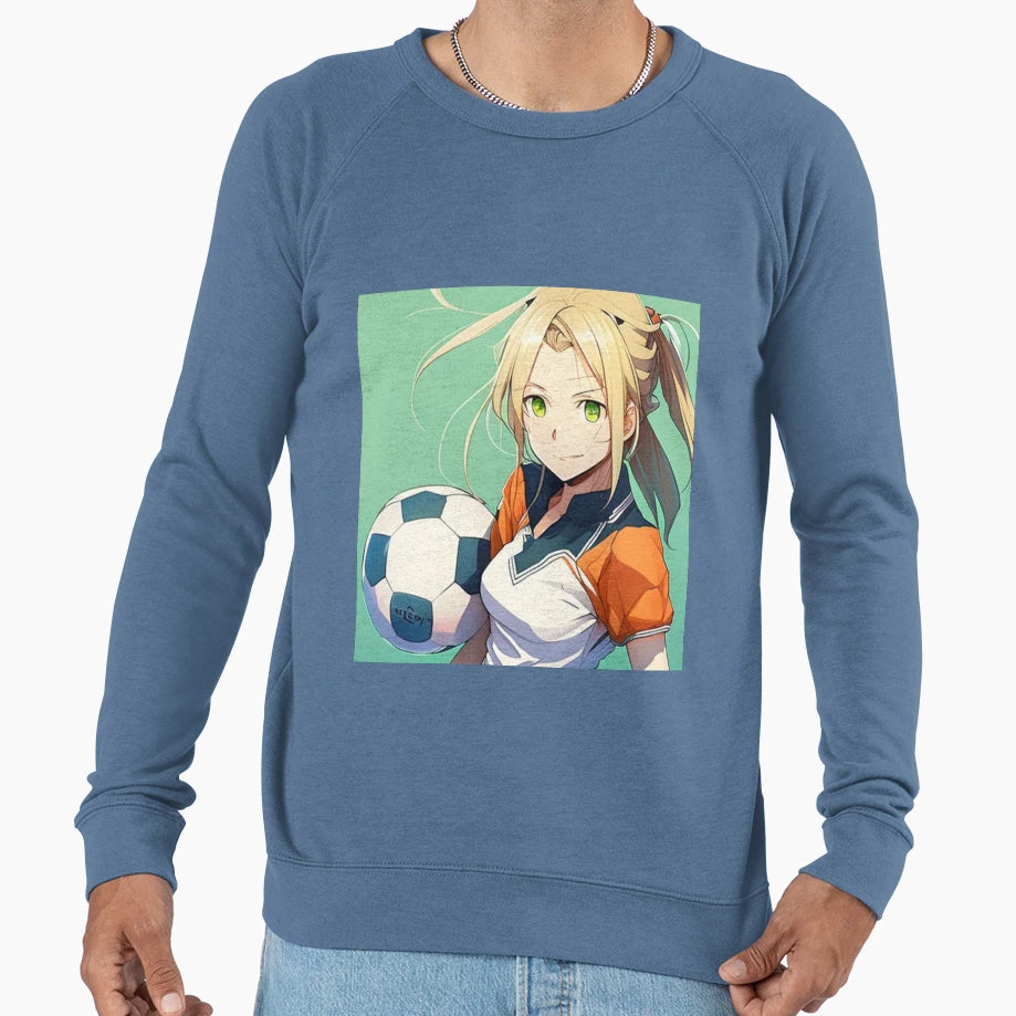 Anime Soccer Sweatshirt - Custom Art Print Unisex - T-Shirt, Sweatshirt, Hoodie