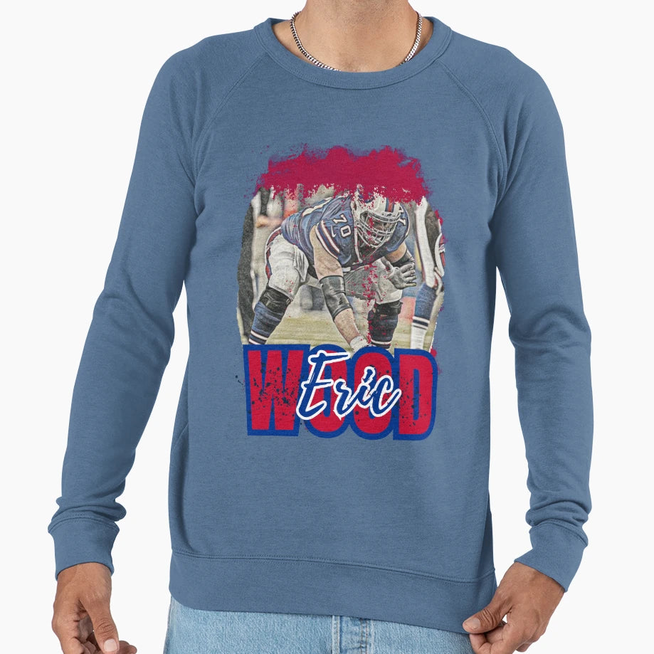 Eric Wood Sweatshirt - Minimalist Print for Adults - T-Shirt, Sweatshirt, Hoodie