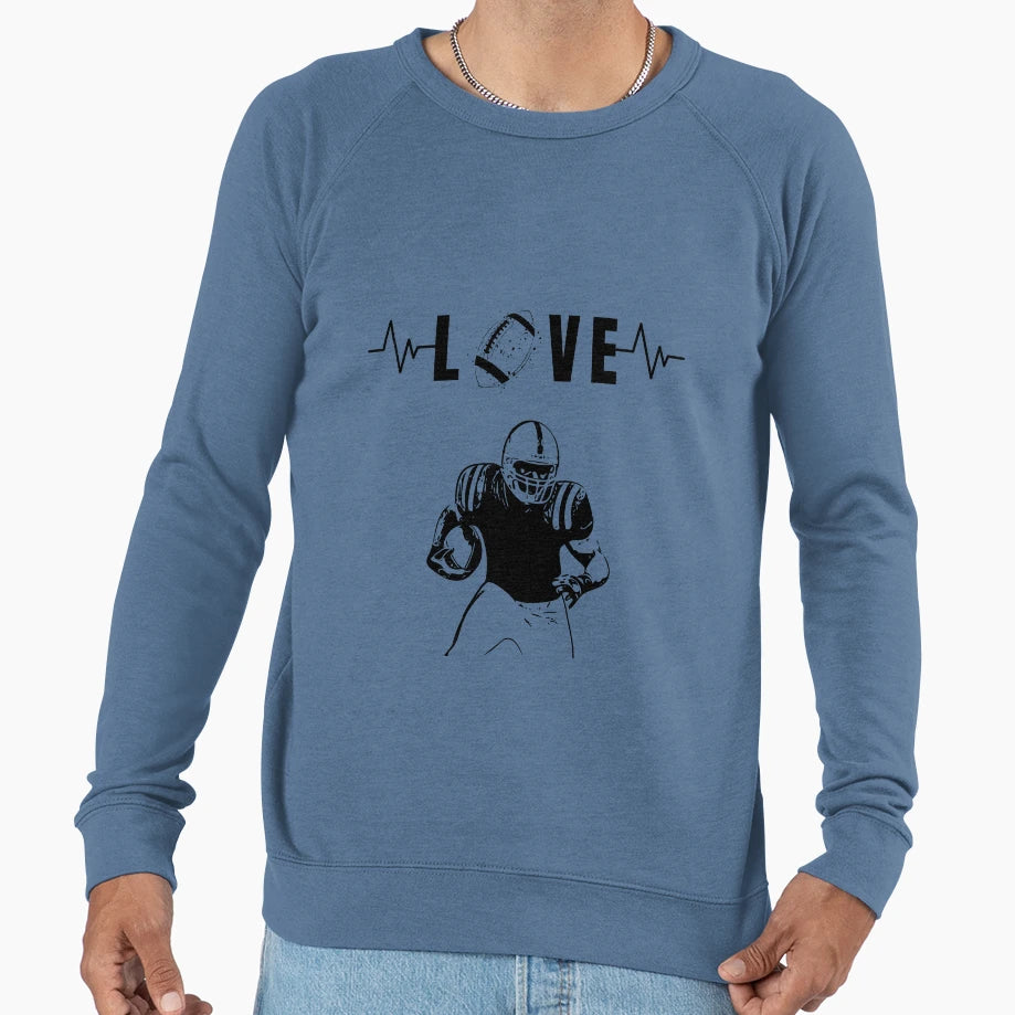 Football Lover Sweatshirt - Casual Everyday Wear for Adults - T-Shirt, Sweatshirt, Hoodie